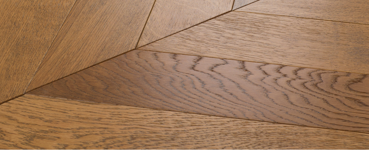 Инженерная доска Primavera Французская Елка Дуб Espino Натур 