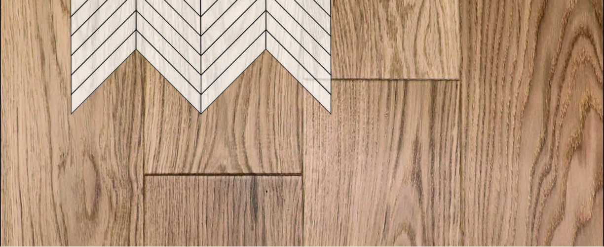 Инженерная доска Primavera Французская Елка Дуб Cono Натур 