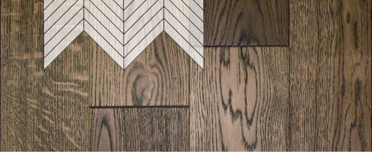 Инженерная доска Primavera Французская Елка Дуб Mora Натур