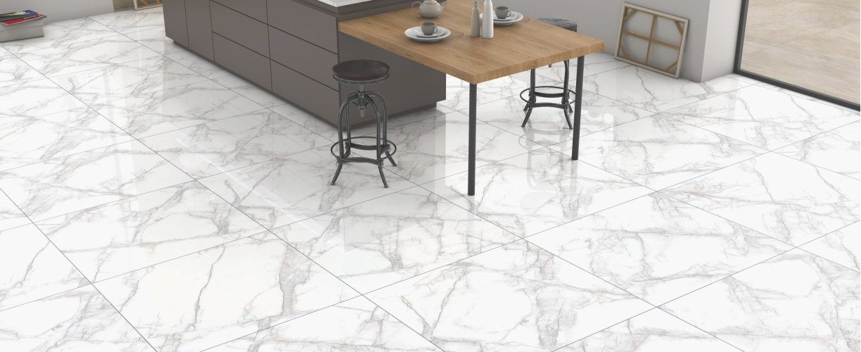 Керамогранит PRIMAVERA Arena White polished PR114 60х60 см