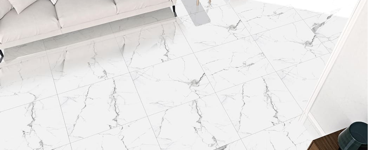 Керамогранит PRIMAVERA Colonial White Carving CR114 60х60 см