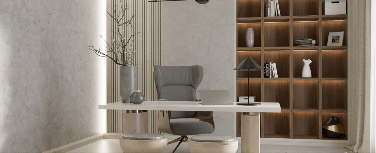 Керамогранит PRIMAVERA Vanity Grey Carving CR122 60х60 см