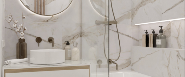 Керамогранит PRIMAVERA Regal Carara Grit Granula GG201 120х60 см