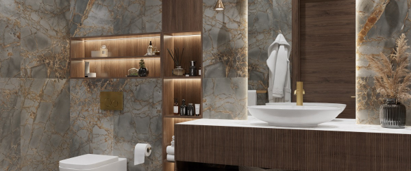 Керамогранит PRIMAVERA Golden Stone Grit Granula GG205 120х60 см