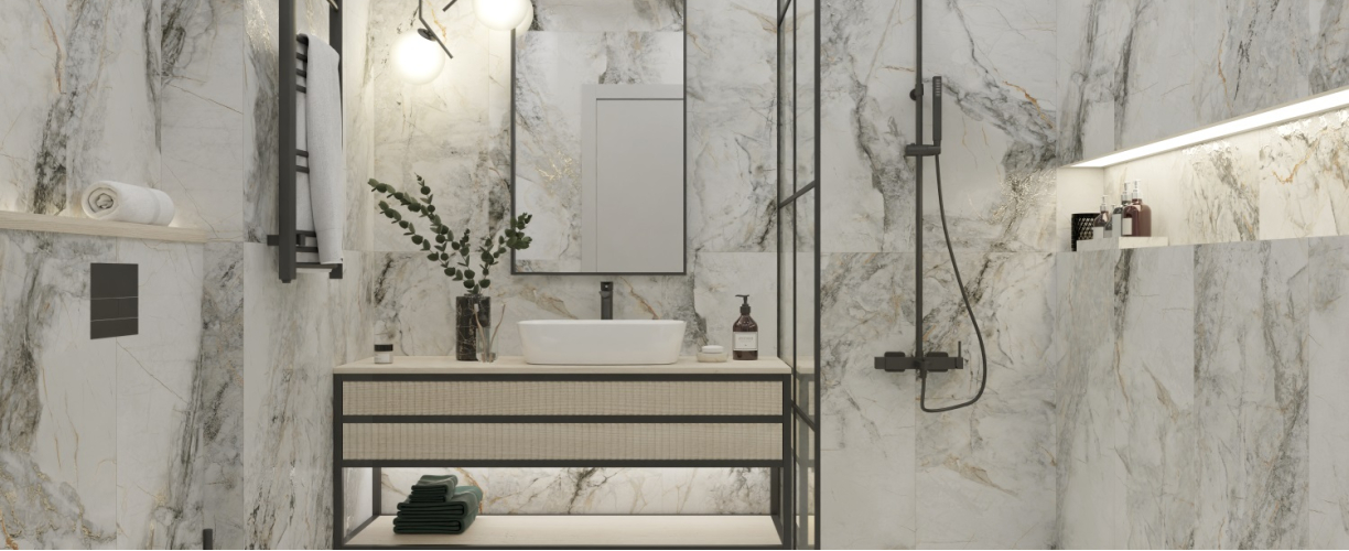 Керамогранит PRIMAVERA Dior White Grit Granula GG208 120х60 см