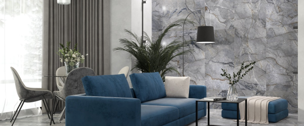 Керамогранит PRIMAVERA Tanami Blue Grit Granula GG210 120х60 см