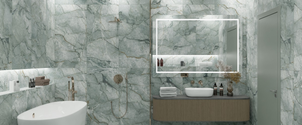 Керамогранит PRIMAVERA Tanami Mint Grit Granula GG211 120х60 см