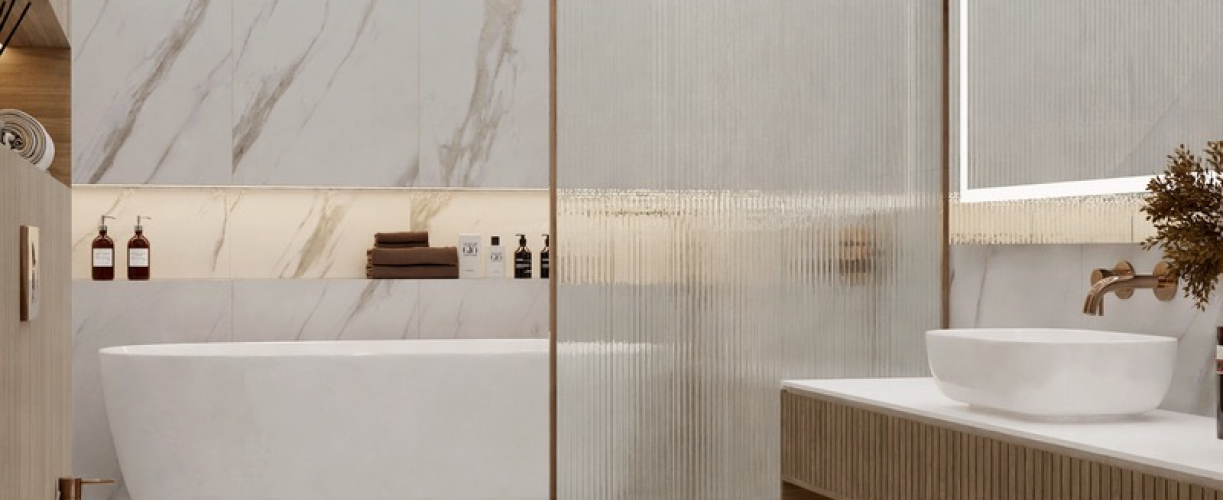 Керамогранит PRIMAVERA Palido Beige Lapato Carving LC202 120х60 см