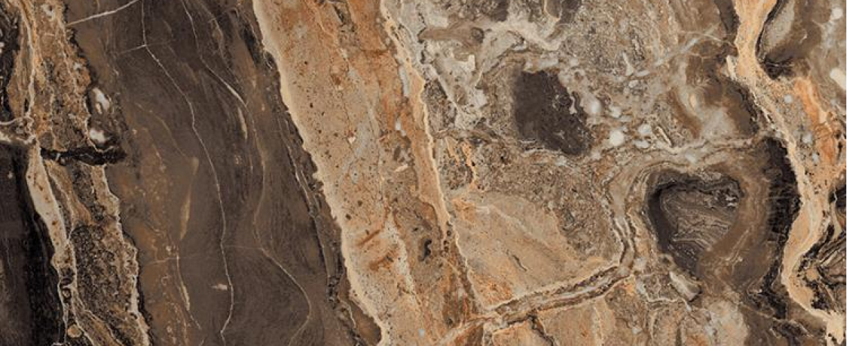 Керамогранит PRIMAVERA Richter brown High glossy GR104 60х60 см