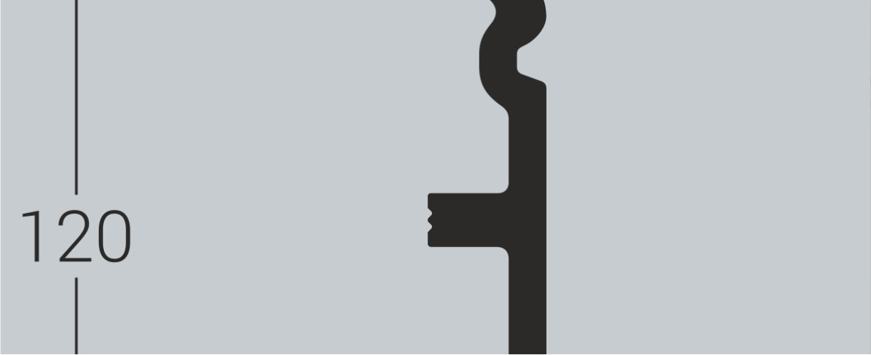 Плинтус напольный XPS RP 5