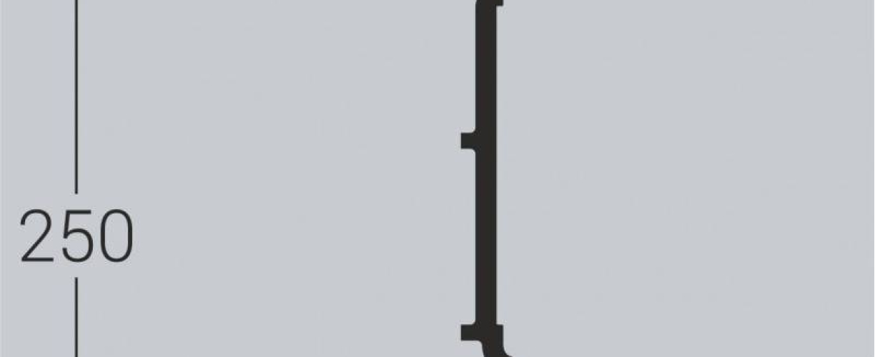 Плинтус напольный XPS RP 17