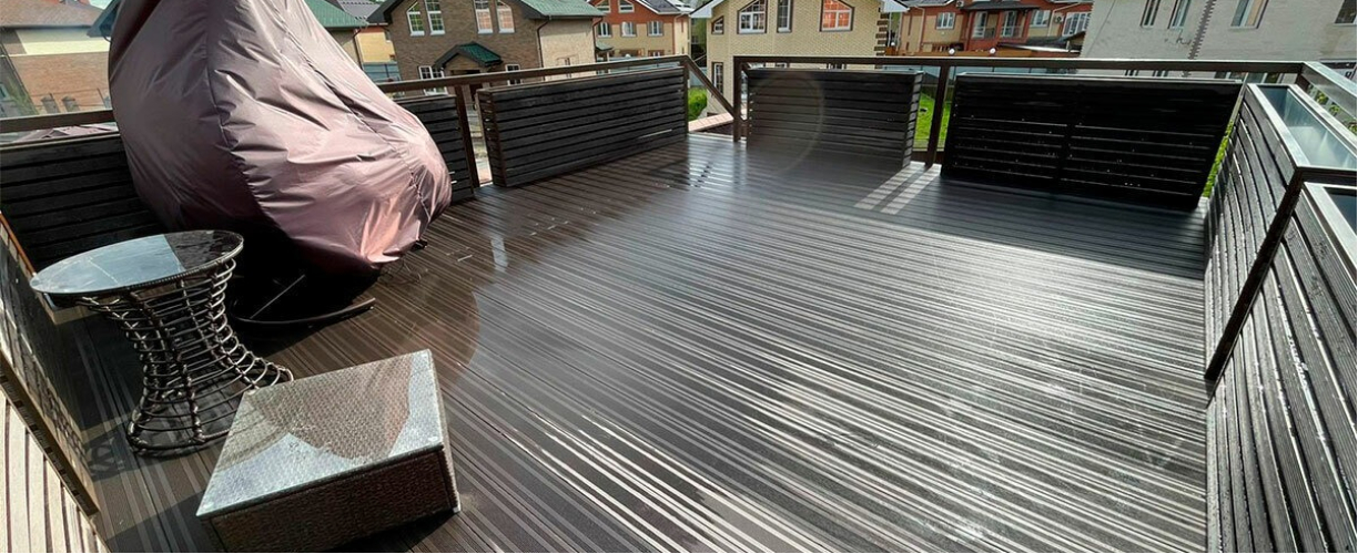 Террасная доска Deckron Classic Венге