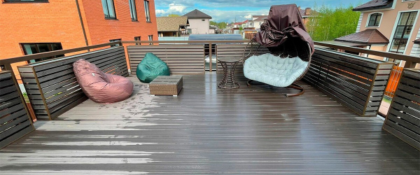 Террасная доска Deckron Classic Венге