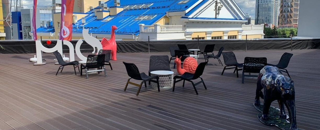 Террасная доска Deckron Classic Венге