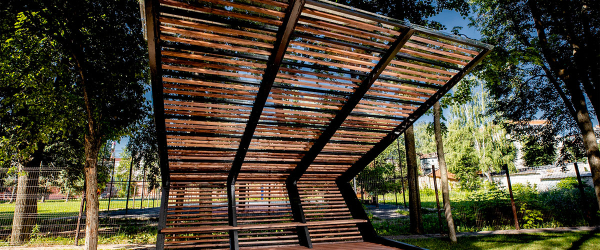 Террасная доска Holzhof Solid полнотелая Коричневый