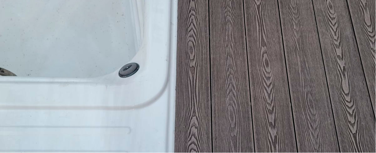 Террасная доска Holzhof Solid полнотелая Венге