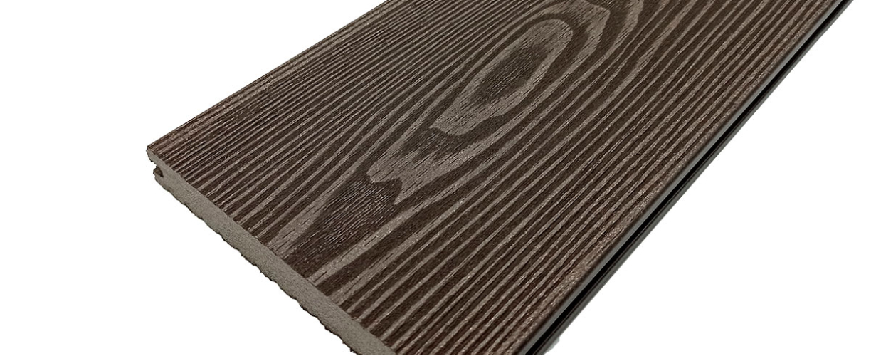 Террасная доска Holzhof Solid полнотелая Венге