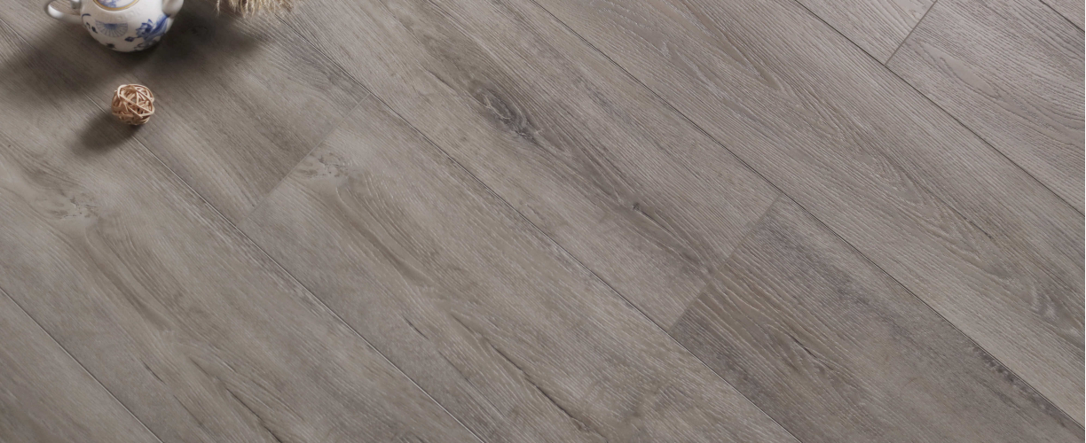 Каменно-полимерная SPC плитка L'Quarzo Aciendo AI104 Дуб Толстянка