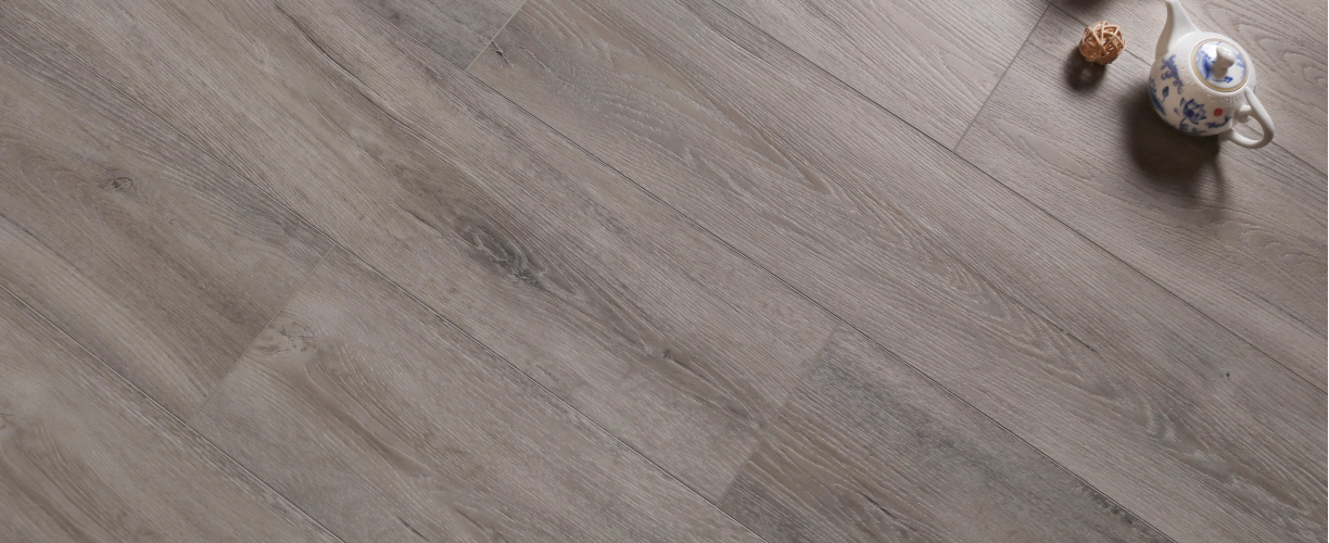 Каменно-полимерная SPC плитка L'Quarzo Aciendo AI104 Дуб Толстянка