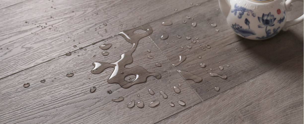 Каменно-полимерная SPC плитка L'Quarzo Aciendo AI104 Дуб Толстянка