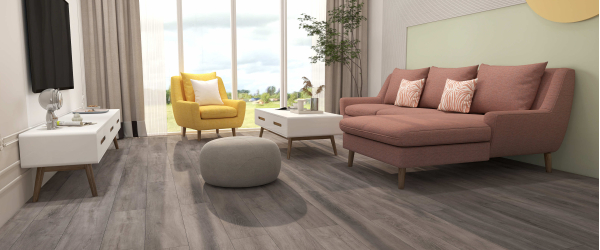 Каменно-полимерная SPC плитка L'Quarzo Aciendo AI104 Дуб Толстянка