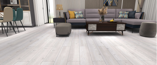 Каменно-полимерная SPC плитка L'Quarzo Aciendo AI106 Дуб Альбука в РБ