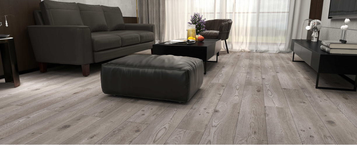 Каменно-полимерная SPC плитка  L'Quarzo Aciendo AI108 Дуб Гастерия