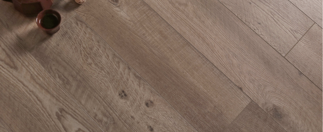 Каменно-полимерная SPC плитка L'Quarzo Aciendo AI109 Дуб Крассула