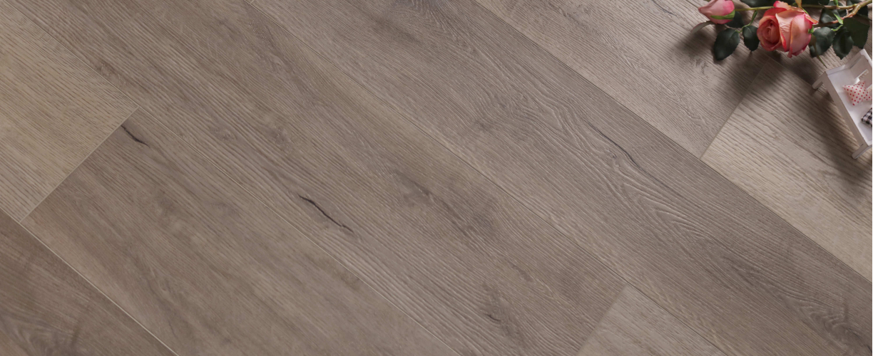 Каменно-полимерная SPC плитка L'Quarzo Aciendo AI111 Дуб Эуфорбия