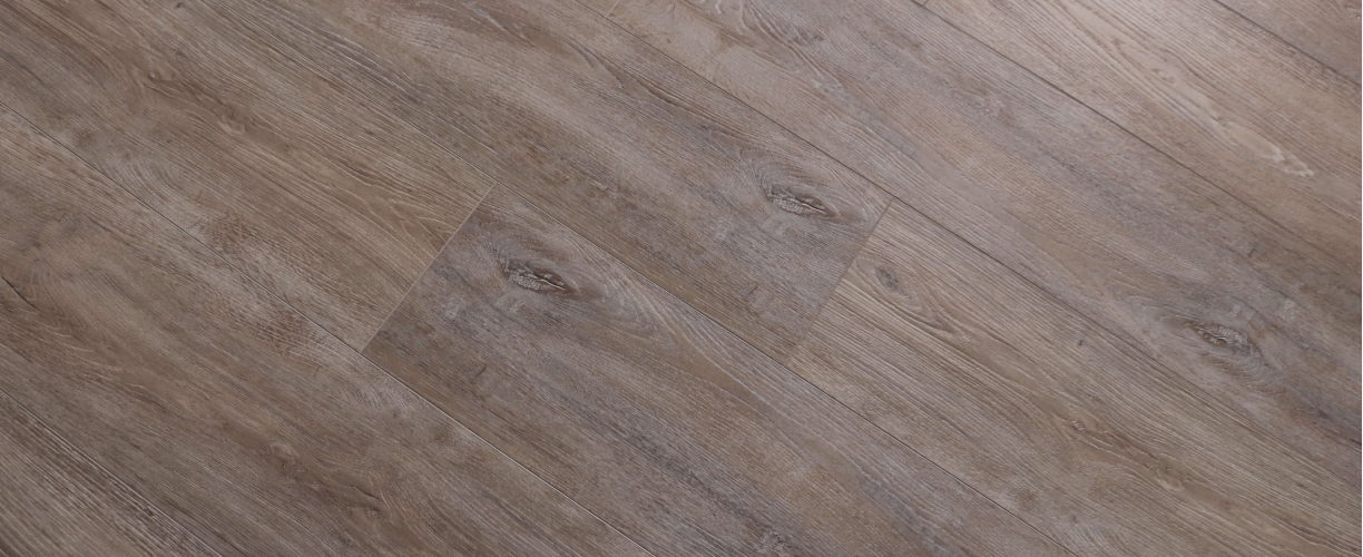 Каменно-полимерная SPC плитка  L'Quarzo Aciendo AI101 Дуб Бригамия