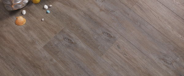 Каменно-полимерная SPC плитка  L'Quarzo Aciendo AI101 Дуб Бригамия