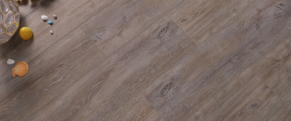 Каменно-полимерная SPC плитка  L'Quarzo Aciendo AI101 Дуб Бригамия