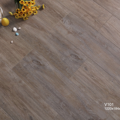 Каменно-полимерная плитка (SPC) L'Quarzo Aciendo AI101 Дуб Бригамия