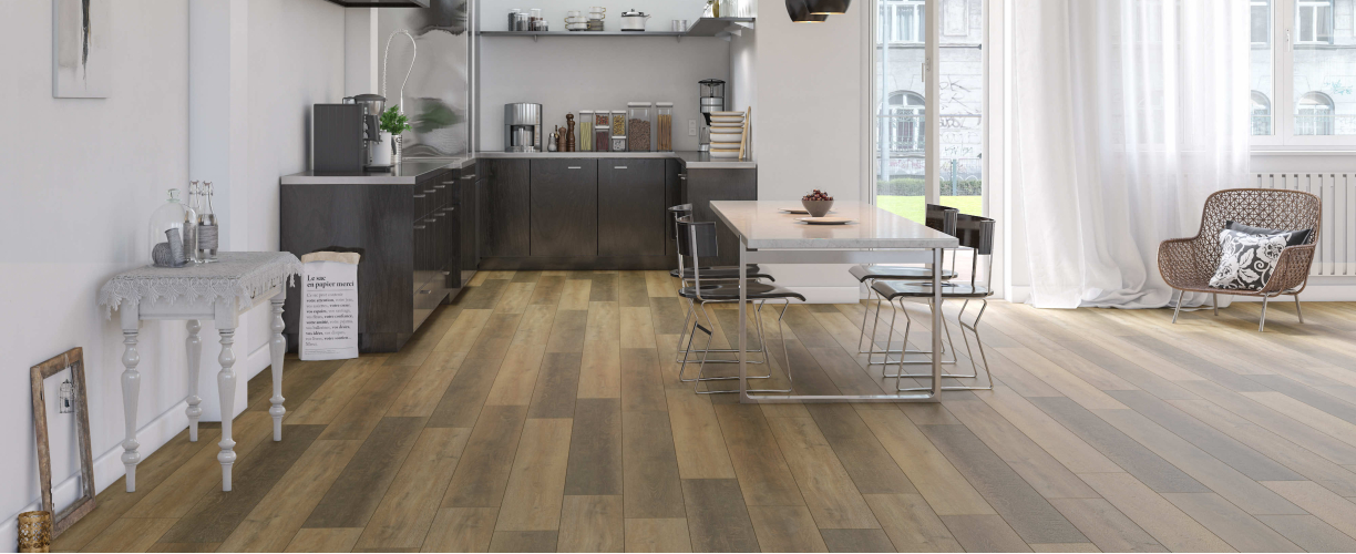 Каменно-полимерная плитка (SPC) Primavera Discovery (2,42 м2) 2408 Тейде