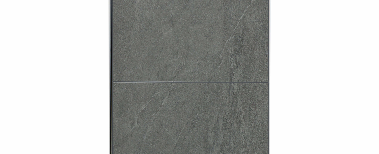 Каменно-полимерная SPC плитка под камень Primavera Novara True Grout N1828 Broletto