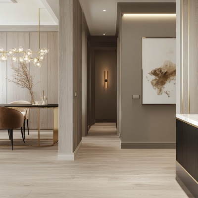 Как цвет напольного покрытия влияет на восприятие пространства