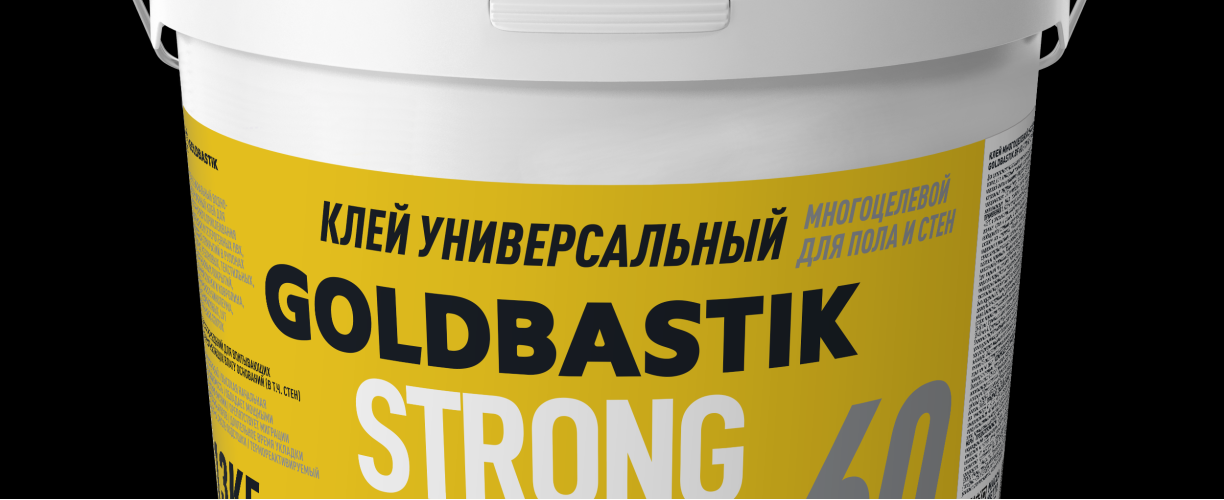 Клей многоцелевой для пола и стен «GOLDBASTIK BF 60» (для впитывающих и невпитывающих оснований)
