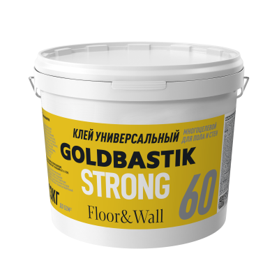Клей многоцелевой для пола и стен «GOLDBASTIK BF 60» (для впитывающих и невпитывающих оснований)
