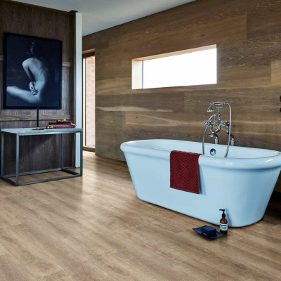 Кварцвинил для ванной: преимущества, характеристики и советы по укладке