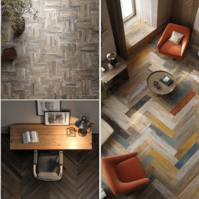 Креативные способы укладки ламината