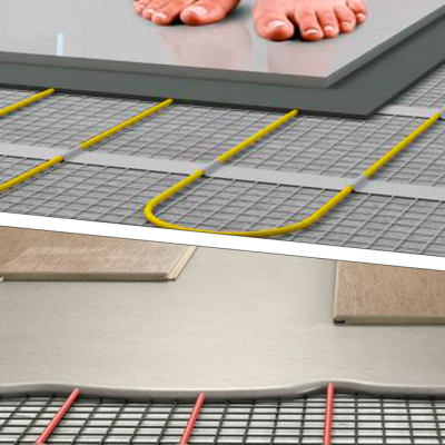 Что лучше для теплого пола: керамическая плитка или кварц-винил?