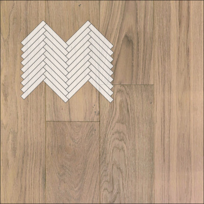 Инженерная доска Primavera Английская Елка Дуб Disparo Натур 