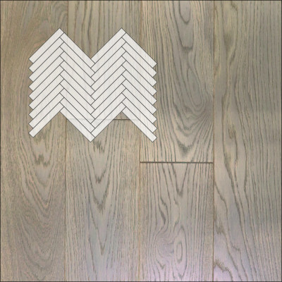 Инженерная доска Primavera Английская Елка Дуб Higos Натур 