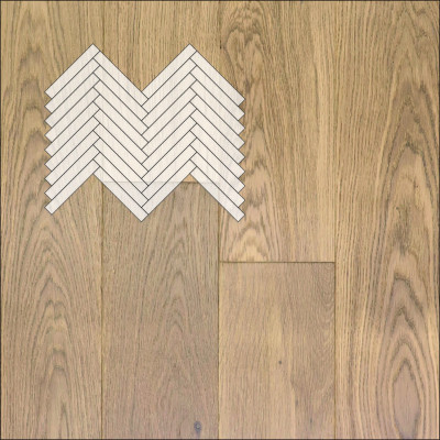 Инженерная доска Primavera Английская Елка Дуб Flecha Натур