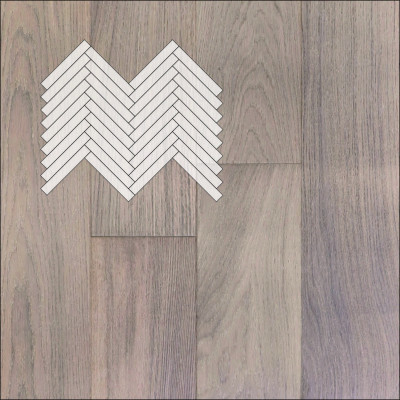 Инженерная доска Primavera Английская Елка Дуб Platano Натур 