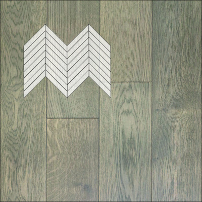 Инженерная доска Primavera Французская Елка Дуб Fresno Натур 