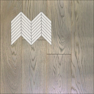 Инженерная доска Primavera Французская Елка Дуб Higos Натур