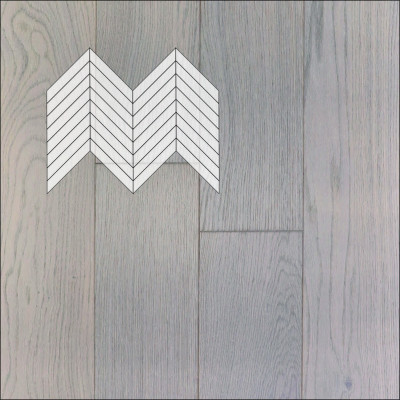 Инженерная доска Primavera Французская Елка Дуб Ballesta Натур 