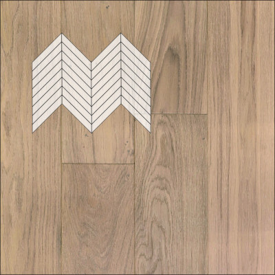 Инженерная доска Primavera Французская Елка Дуб Disparo Натур 