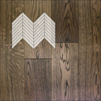 Инженерная доска Primavera Французская Елка Дуб Mora Натур